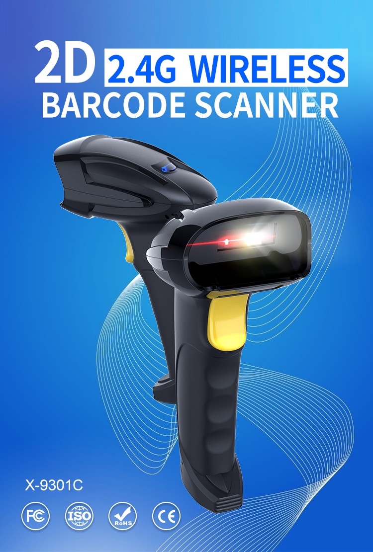 1d 2D Handheld Imager Qr Code Reader Barcode Scanner